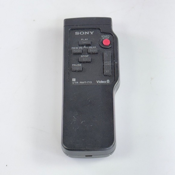 Sony Other - Sony RMT-713 VTR Video 8 Camcorder Remote Control OEM Genuine Untested